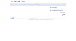 Desktop Screenshot of dtexline.com